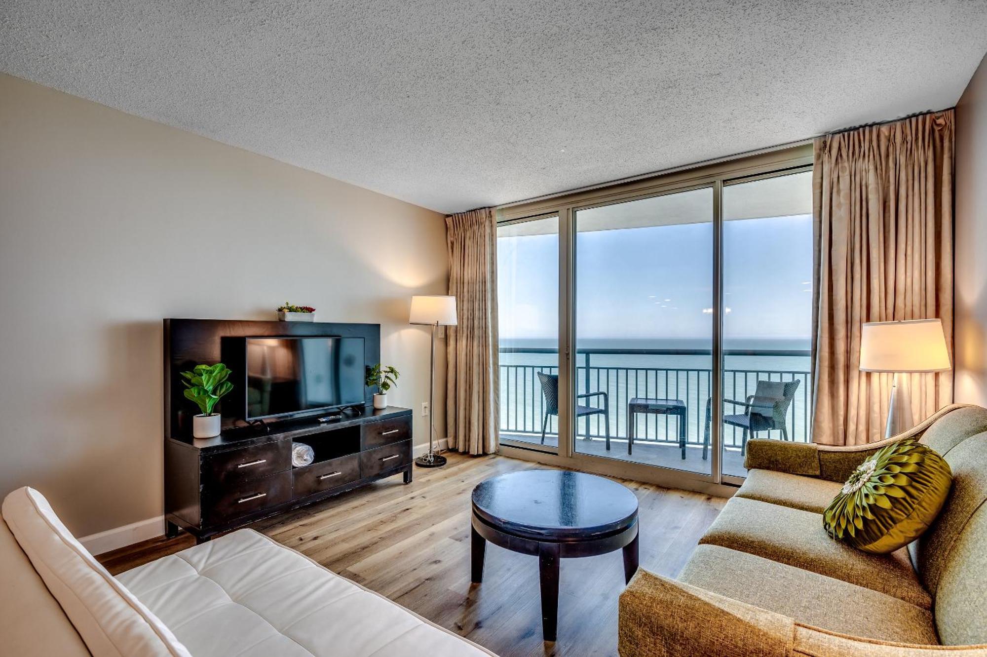 Stunning Oceanfront King Suite On 18Th Floor Centrally Located マートルビーチ エクステリア 写真
