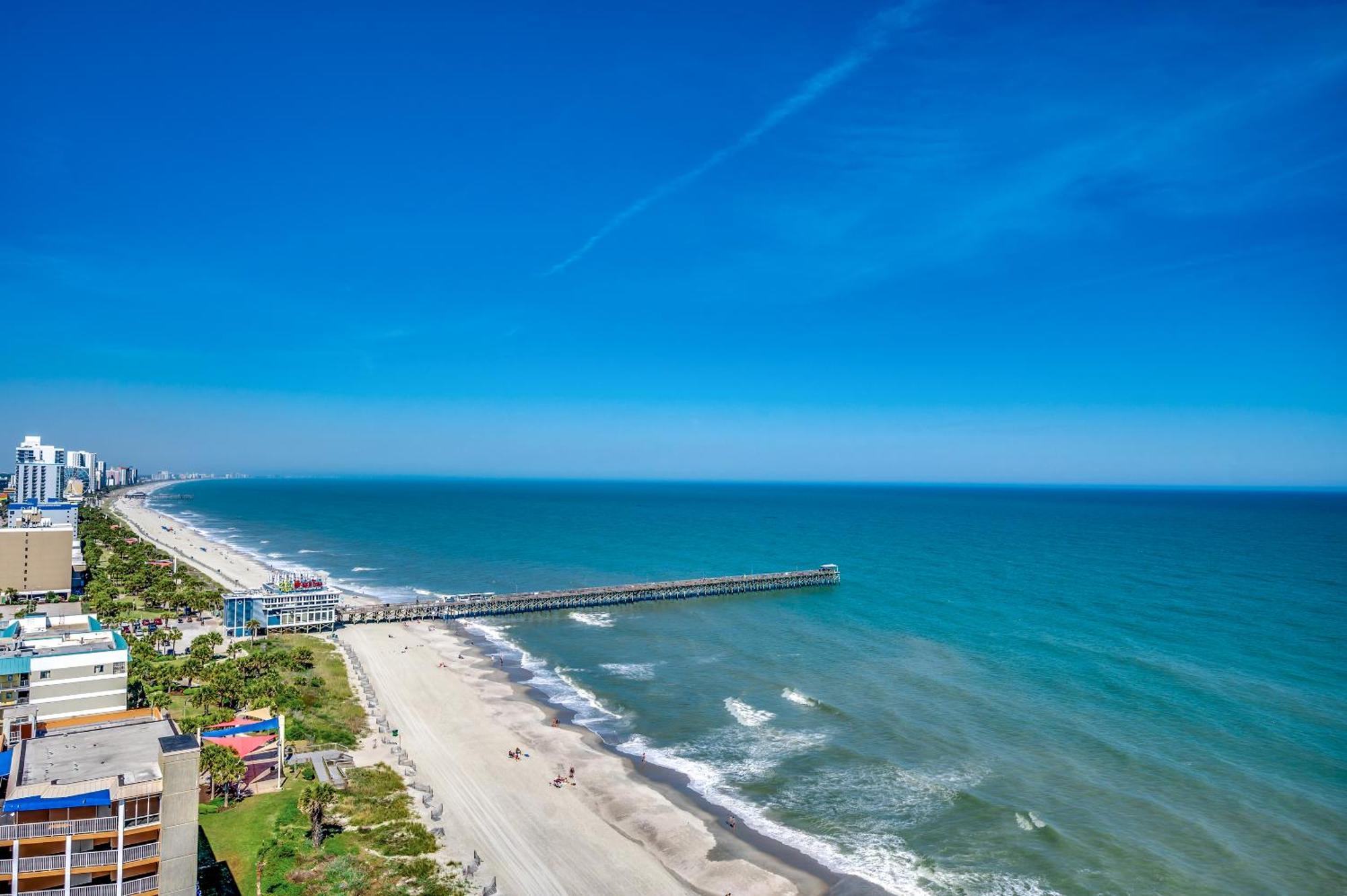 Stunning Oceanfront King Suite On 18Th Floor Centrally Located マートルビーチ エクステリア 写真